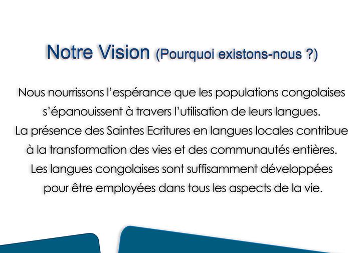 Notre vision Notre vision